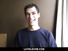 LatinLeche - Latin Boy Gets to Suck Giant Cock