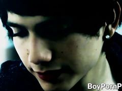 Jock feast on vampires hard cock and offers his ass